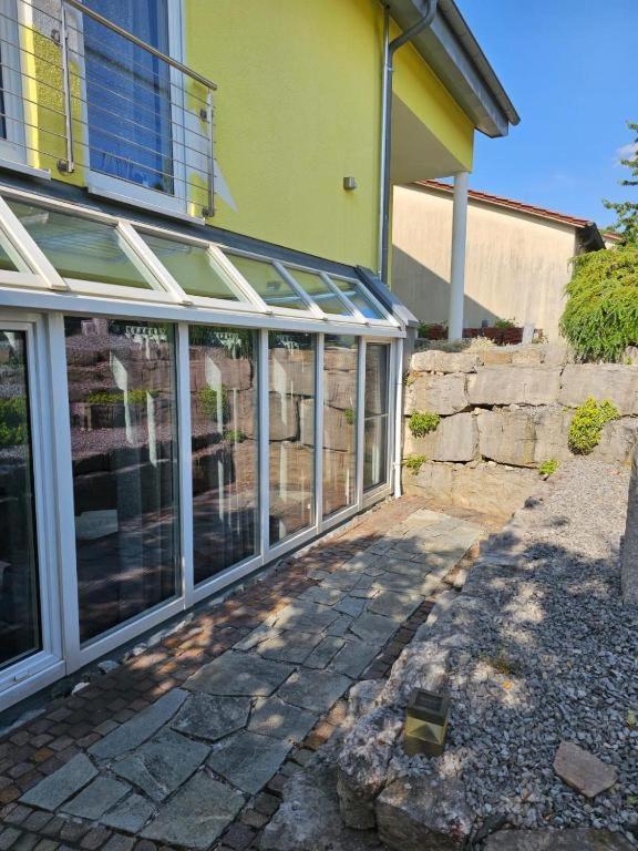 Ferienwohnung ELW sonnig,Terasse, bis zu 13 Schlafpl. Obergroningen Exterior foto